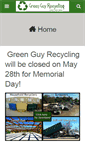 Mobile Screenshot of greenguyrecycling.com